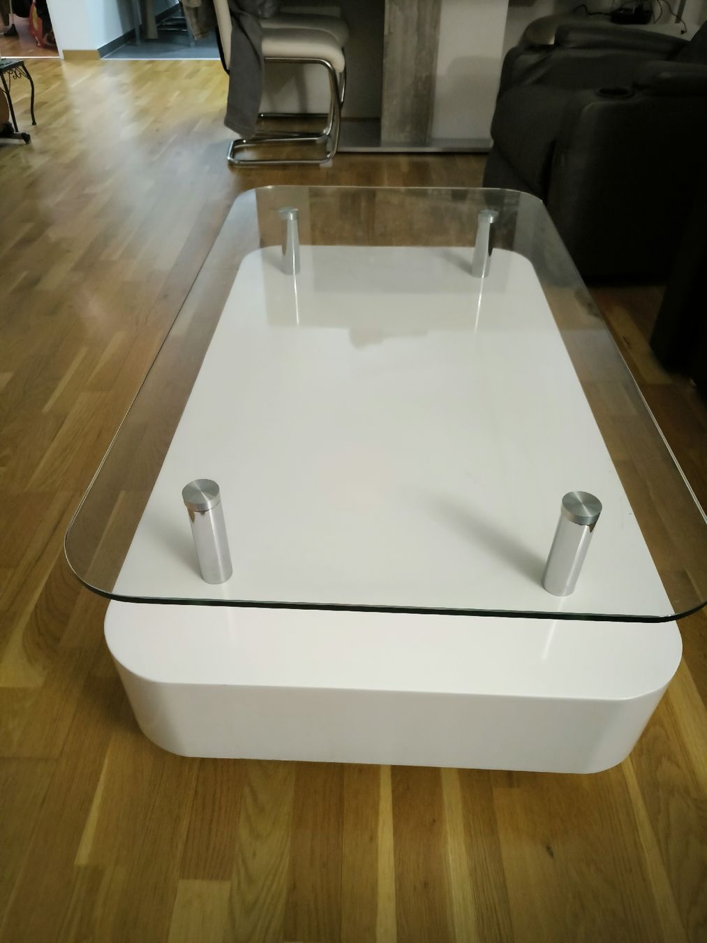 Tavoli: Couchtisch Glas weiss – Usato da Solothurn venduto da GIUSI_91 2