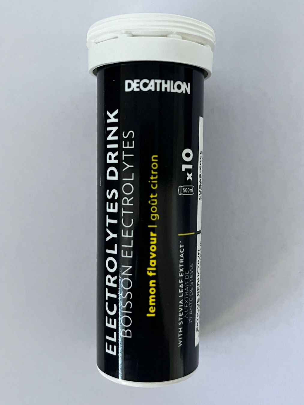 Cibi & Specialità: Decathlon - Electrolytes goût citron - 10 pastilles - scellé – Nuovo e nell'imballaggio originale da Chavornay venduto da HDesH 1