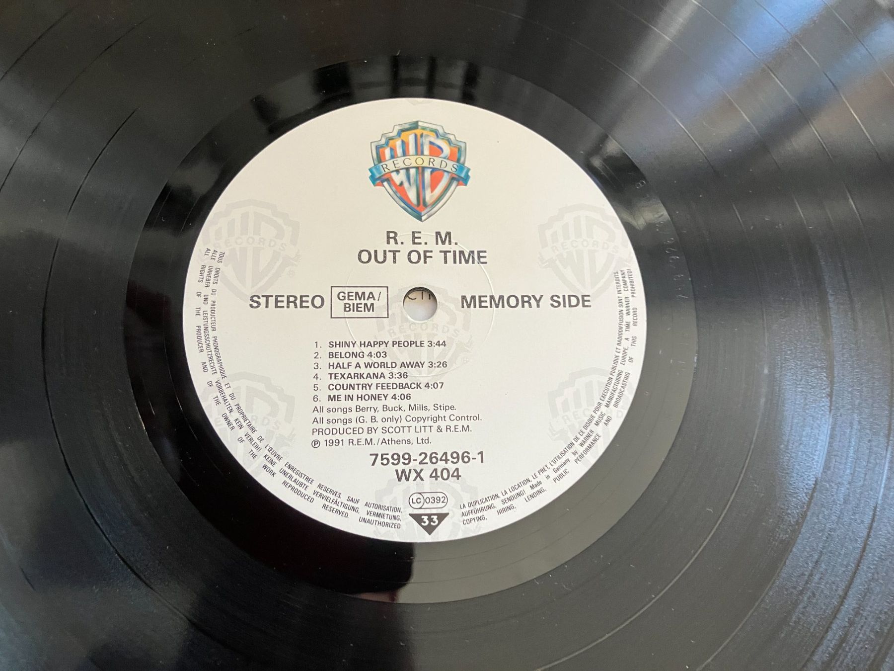 Vinyles: R.E.M. – D'occasion à Aarwangen par Jukebox3 8