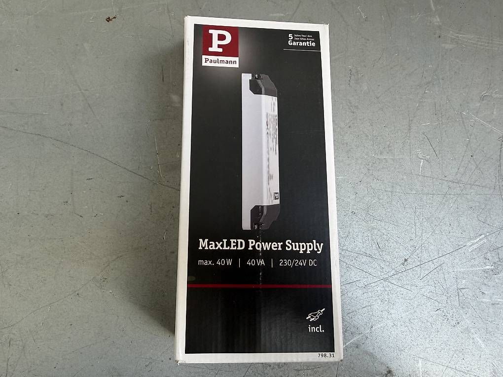Paulmann Componenti elettronici: neuer Paulmann MaxLED Power Supply – Nuovo e nell'imballaggio originale da Necker venduto da liq24 1