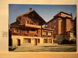 AK von Hotel Bündnerhof Rössli in Arosa