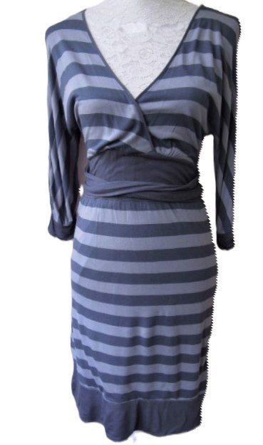 Vestiti: Gr 38 CASTRO Kleid Ringelmuster Viskose WEICH – Usato da Basel venduto da FRAU.ZAUBER.MOND