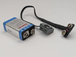 Maßgeschneiderter 9V-Batterieadapter für LEGO PowerFunctions