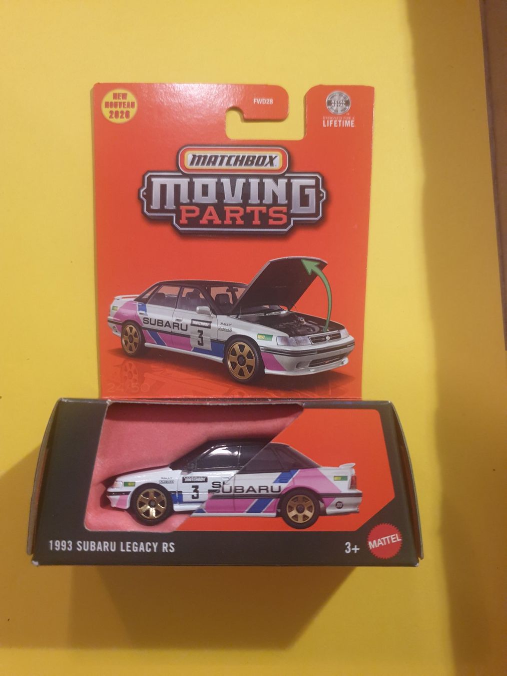 Matchbox Modellini d'auto: Matchbox 1993 SUBARU LEGACY RS – Nuovo e nell'imballaggio originale da Oftringen venduto da Rotor 1