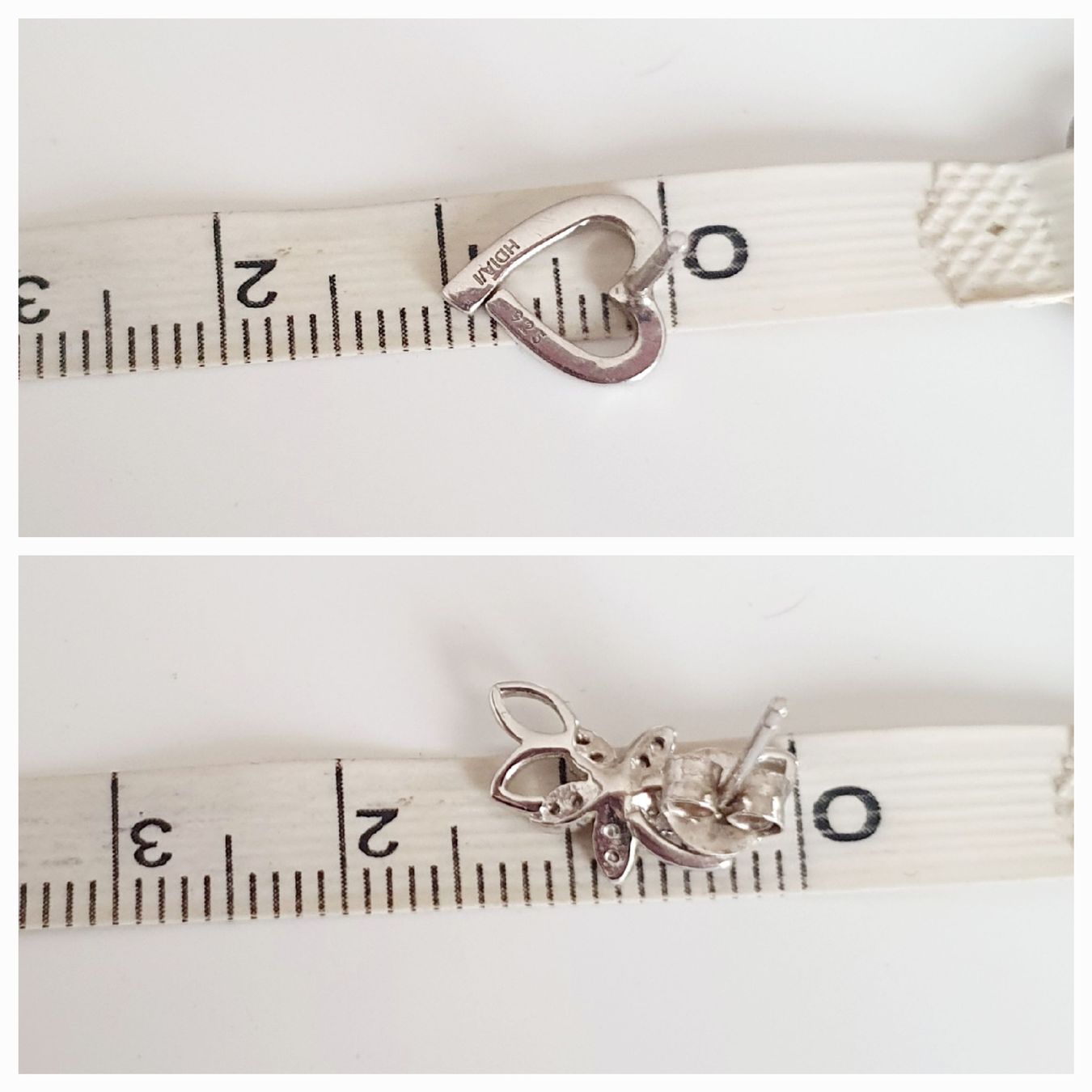 Orecchini pendenti & Orecchini a lobo: 3 Paar Ohrringer Ohrstecker, Silber 925, – Usato da Kreuzlingen venduto da Wunderkiste123 8