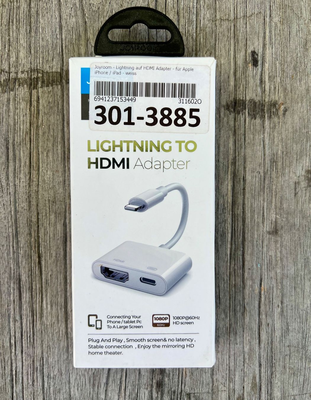 Unità & Adattatore: Lightning to HDMI Adapter S-H141 – Nuovo e nell'imballaggio originale da Winterthur venduto da Tubido