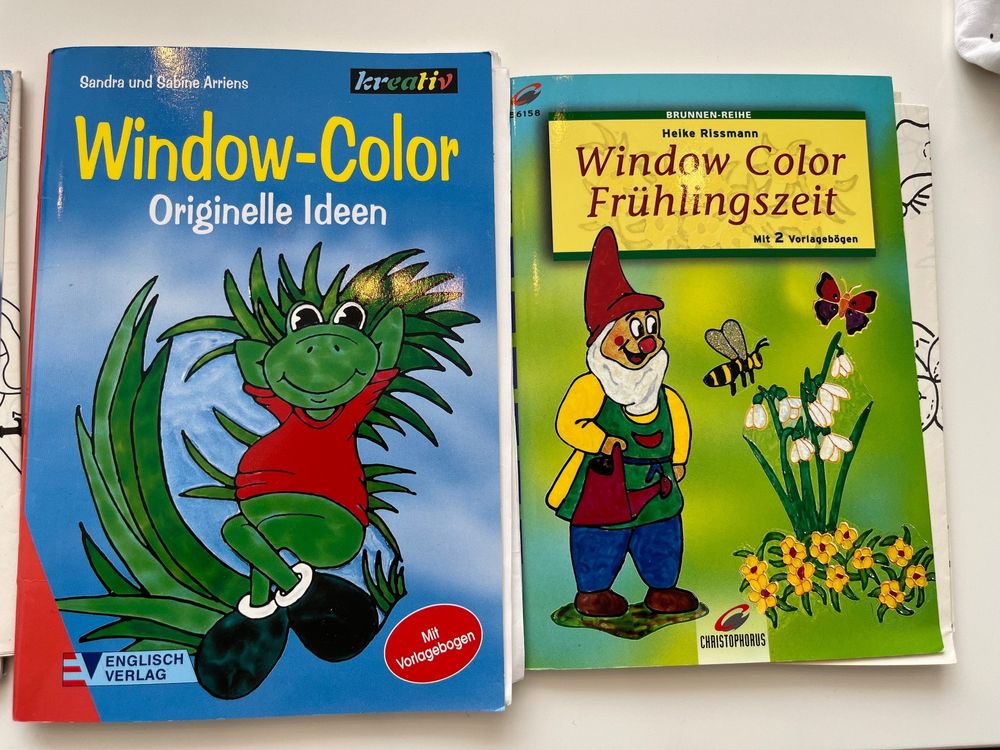 Window-Color-Bücher (5 Stück mit Vorlagen) (Gebraucht) in Zürich für ...