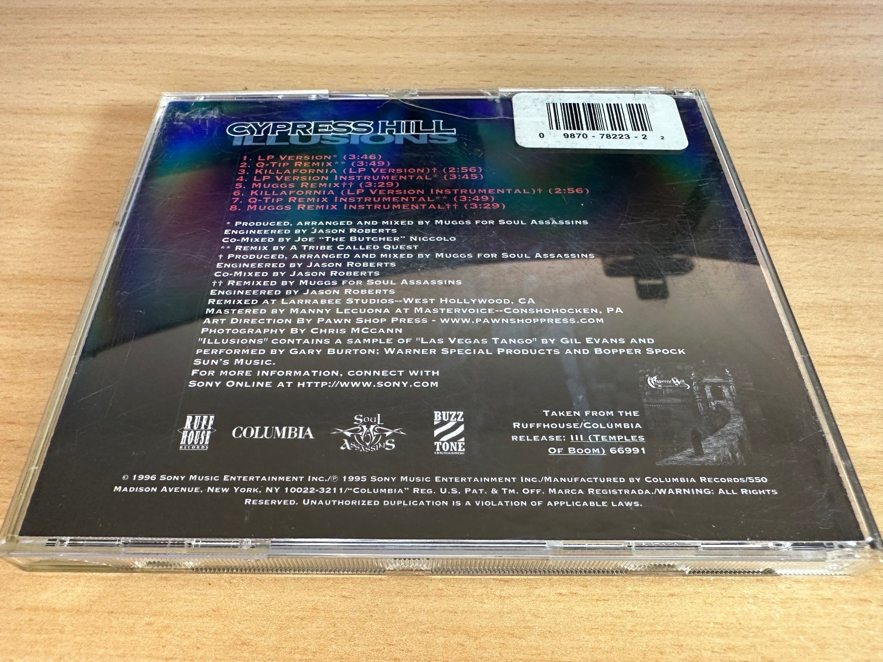 CD: Cypress Hill – Illusions – Usato da Rikon im Tösstal venduto da Alpenmutz 1