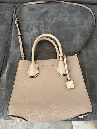 Michael Kors Handtasche Leder beige