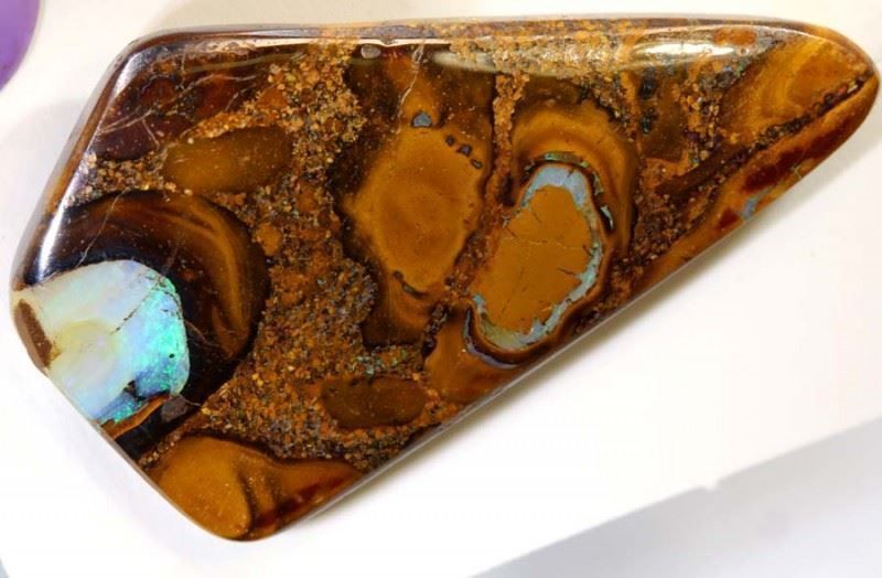 Pietre preziose: Australischer Boulder Opal 28.15Cts. – Nuovo (secondo la descrizione) da Bern venduto da Grindelwaldaus