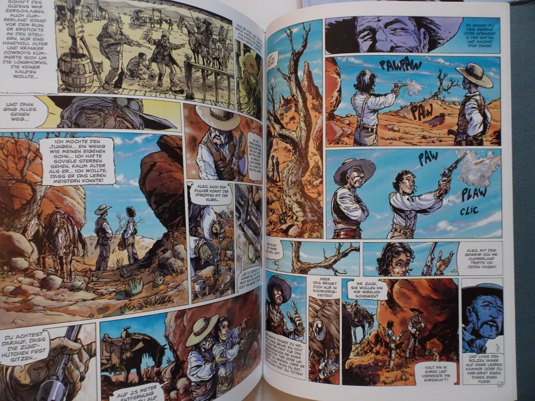 Fumetti: Die Fährte der Dämonen - Comic Western - Band 1 + 2 – Usato da Schönenwerd venduto da schnitzunddrunter 4