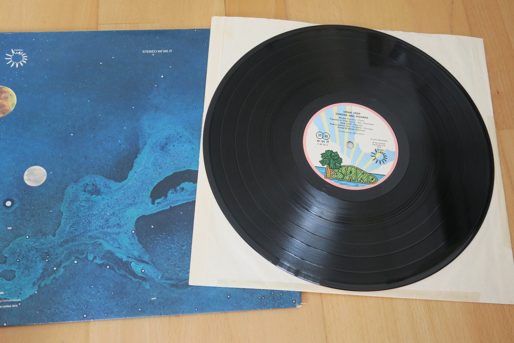 Dischi in vinile: Uriah Heep – Demons And Wizards – Usato da Thun venduto da Karibu70 3