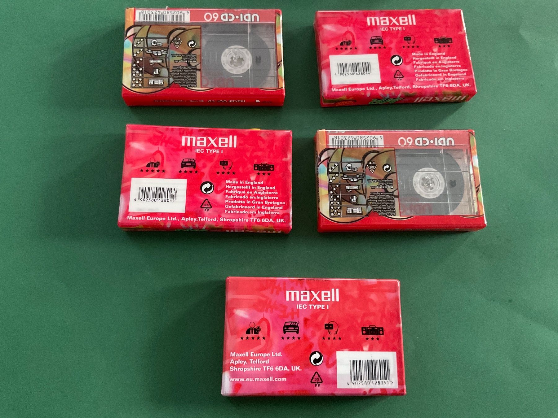 5 MAXELL Cassetten für ReVox, Nakamichi, Teac usw NEU (Gebraucht) in ...