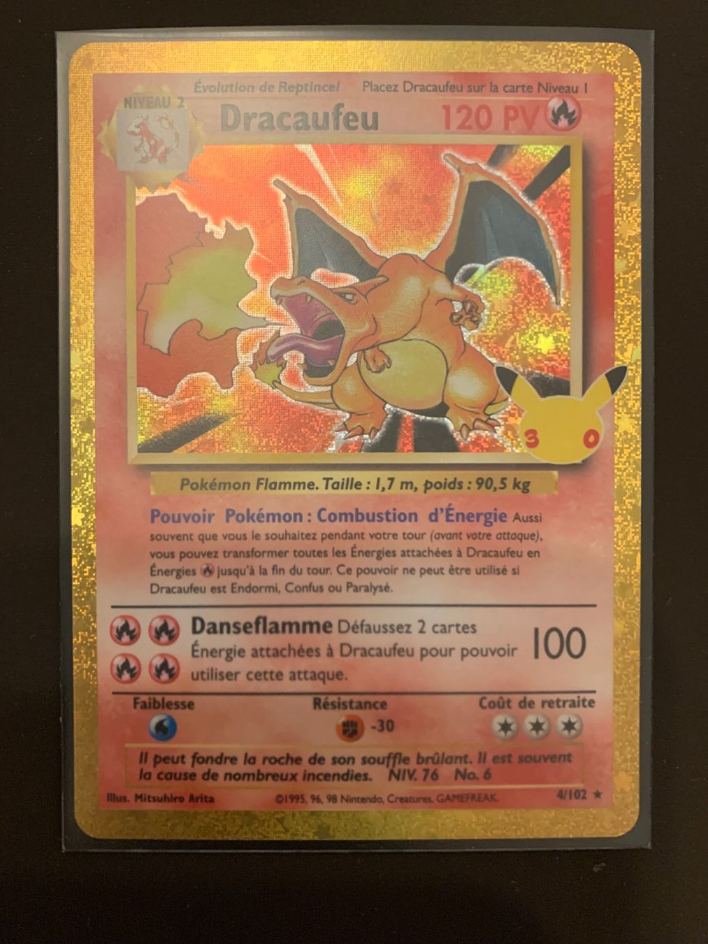 Pokémon Sammelbilder & Trading cards: Dracaufeu reprint 30 ans - 1fr – Neu (gemäss Beschreibung) aus Lausanne von Landon21