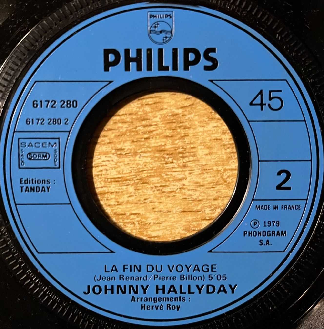 Dischi in vinile: JOHNNY HALLYDAY - TOUJOURS LÀ – Usato da Bussigny venduto da vinyl-pas-cher 3