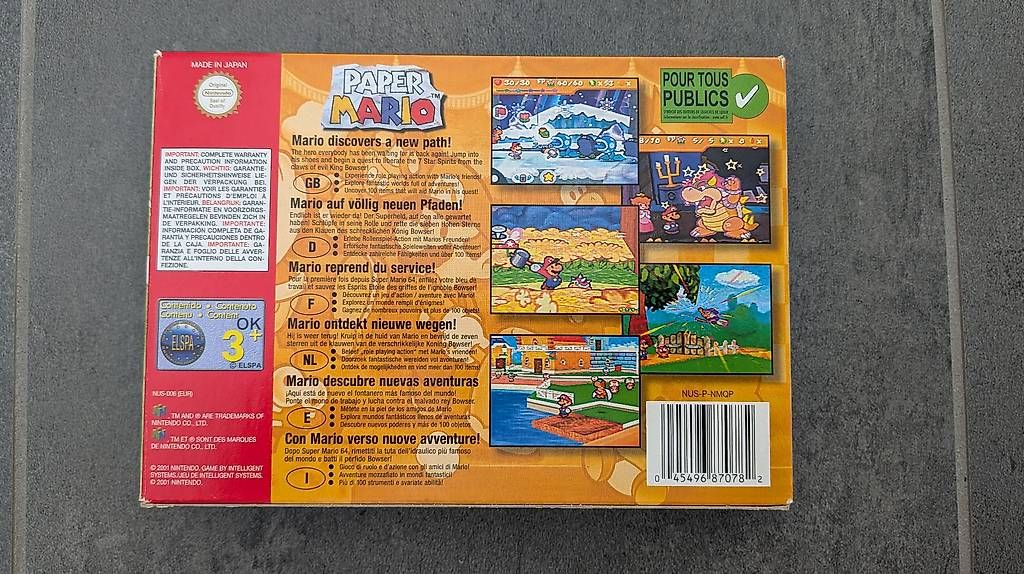 Giochi: Paper Mario per Nintendo 64 – Usato da Arbedo venduto da ROTA_90 2