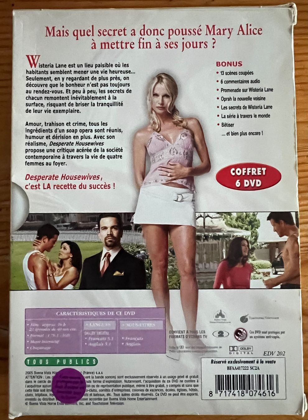 Tutti i DVDs: Desperate housewives season 1 – Usato da Petit-Lancy venduto da Hastala42 1