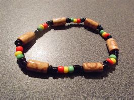Armband beige/schwarze/grüne/gelbe/rote