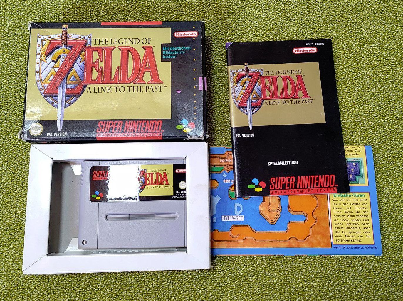 Nintendo Giochi: Zelda A Link to the Past SNES, komplett – Usato da Birwinken venduto da GTOrg 1