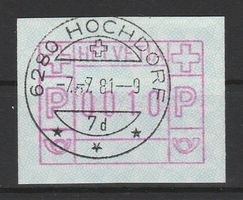 ATM 4_ET_FD-Vollstempel 7.7.81 HOCHDORF_SEHR FRÜH !!