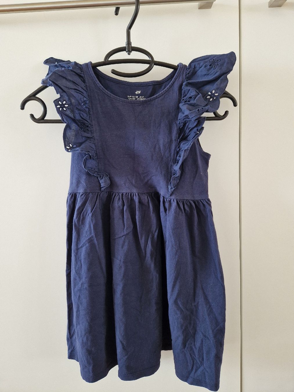 H&M Vestiti & Gonne: Sommerkleid mit Schmetterlingsärmel – Usato da Bern venduto da hirse03