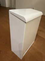 Hygolet Abfallbehälter weiss Wandmontage