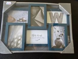 Fotorahmen / Bilderrahmen für 6 Fotos neu