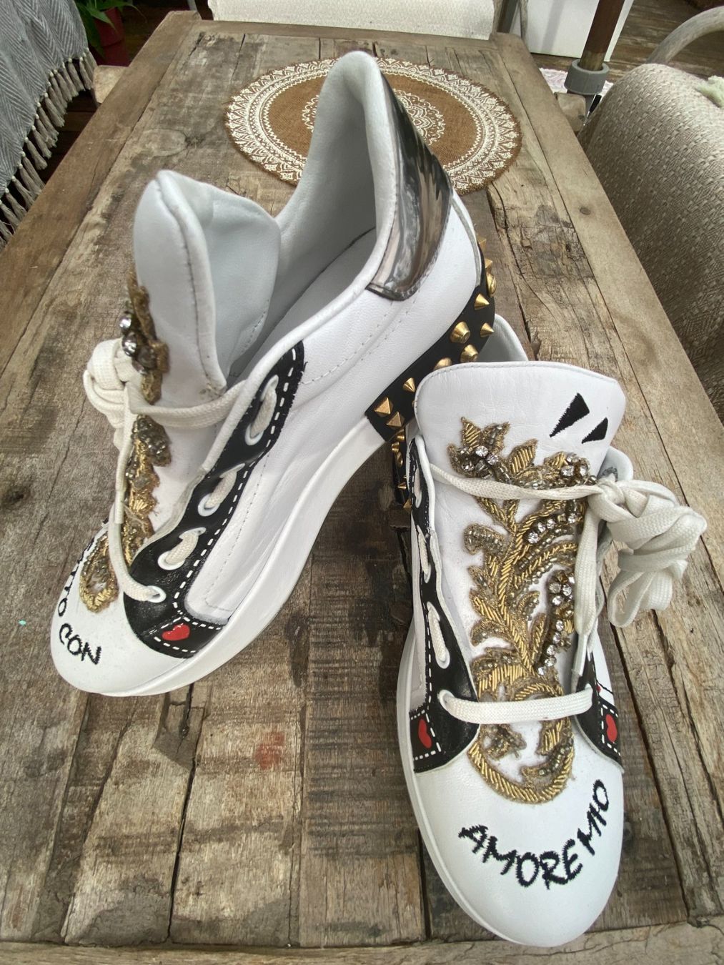 Scarpe da donna: extravagante Sneaker,  Gr. 39 – Usato da Stetten SH venduto da bijoux18