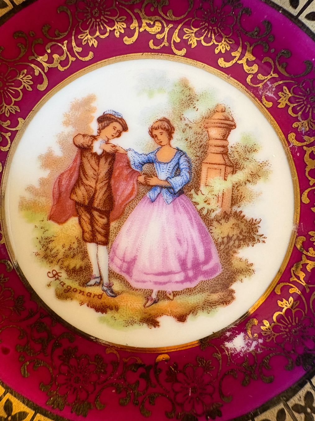 Piatti: 2  Vintage Limoges Miniatur Teller – Usato da Birsfelden venduto da jul_7wy6