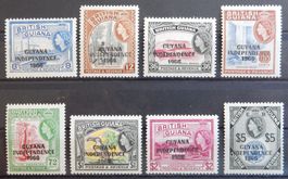 British Guiana Guyana Kat. 252-260 ** 1966