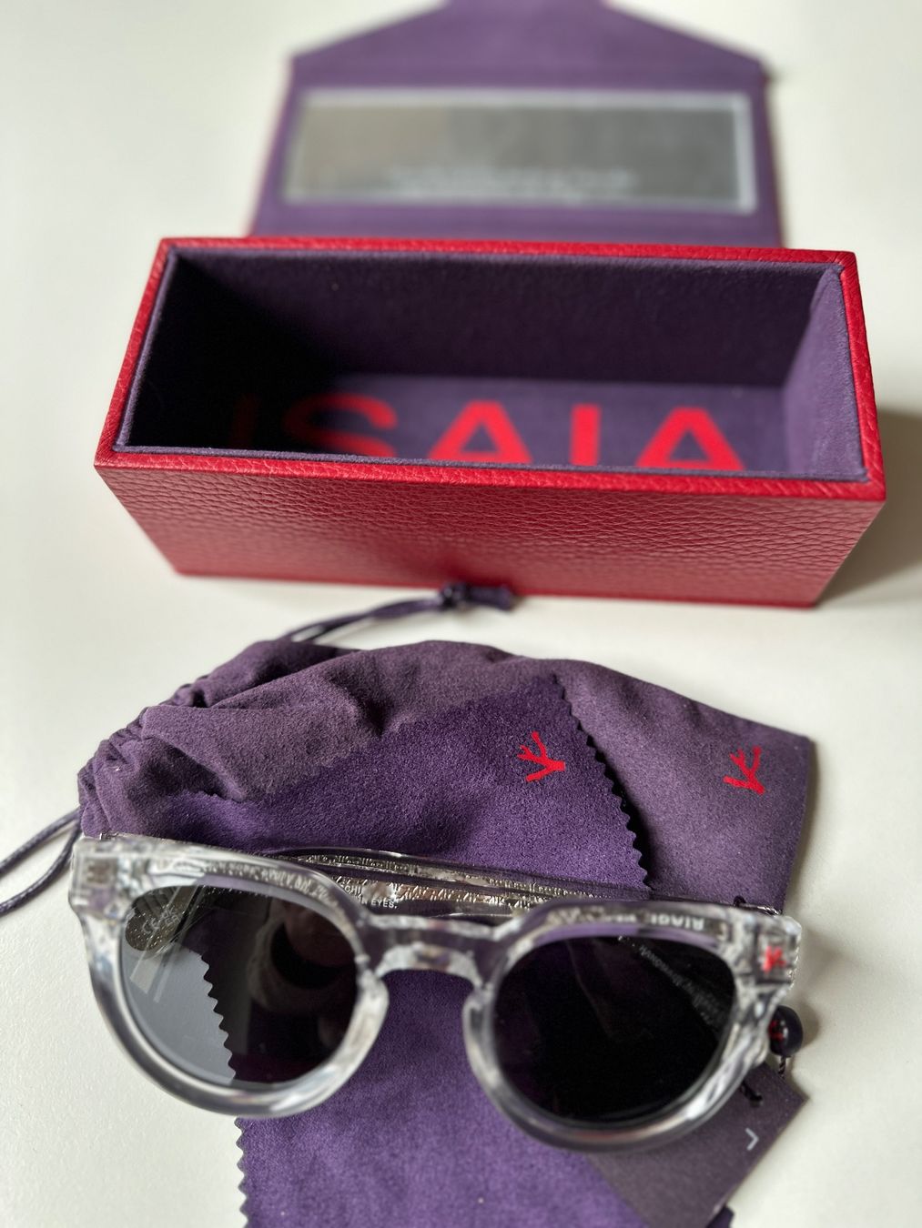 Occhiali & Lenti: ISAIA Napoli Sonnenbrille Neu – Nuovo e nell'imballaggio originale da Zürich venduto da Swisspa