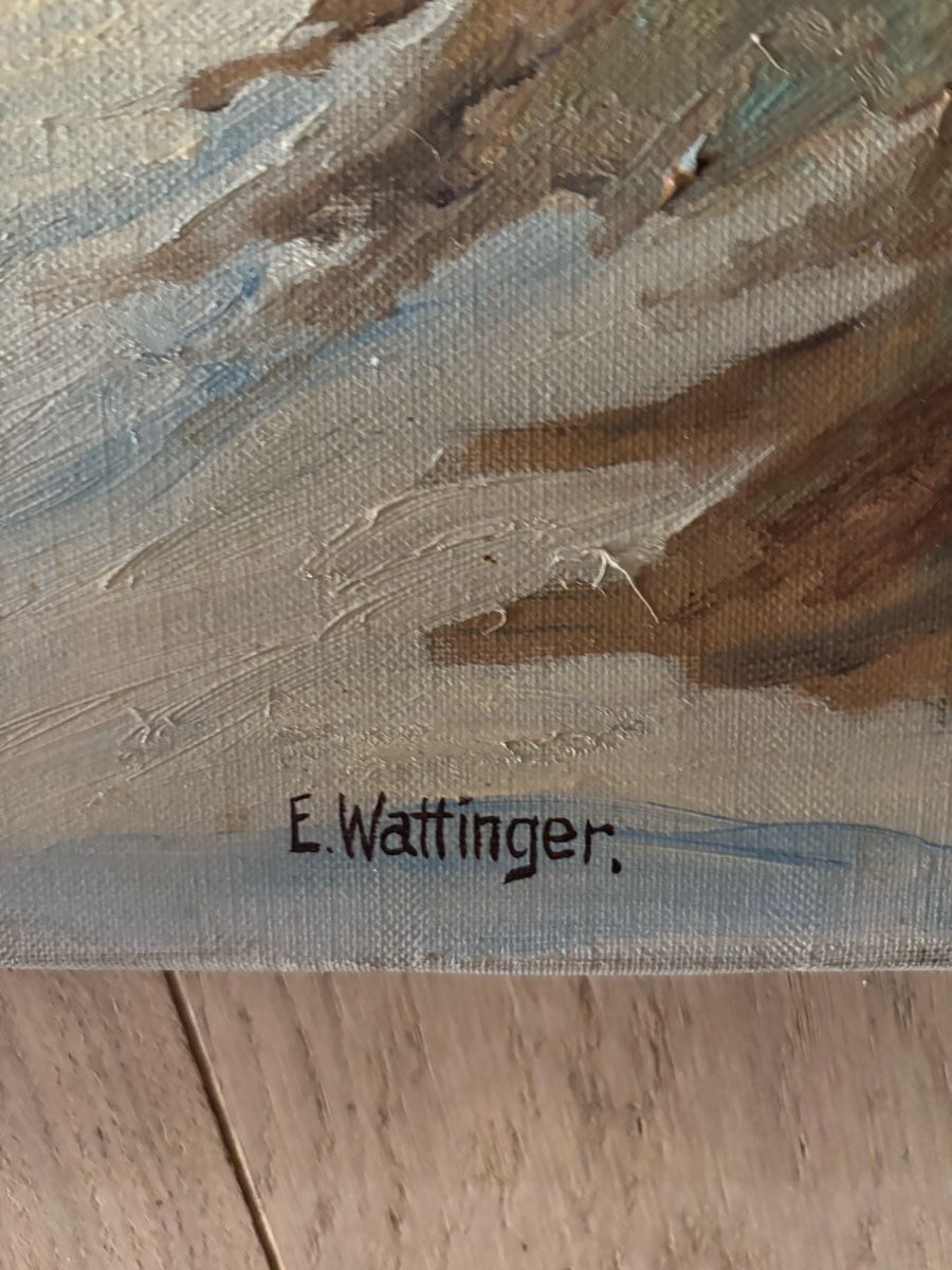 Tableaux: Tableau E. Wattinger – D'occasion à Estavayer-le-Lac par bde_mc5x 2