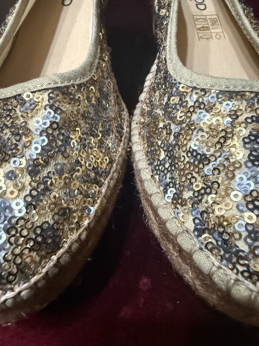 Damenschuhe: sequin wedge espadrilles – Neu (gemäss Beschreibung) aus Zürich von Yuece 5