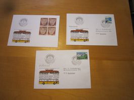 Lot A 1977 Ausstellungszug in 3 Sprachen ZUG
