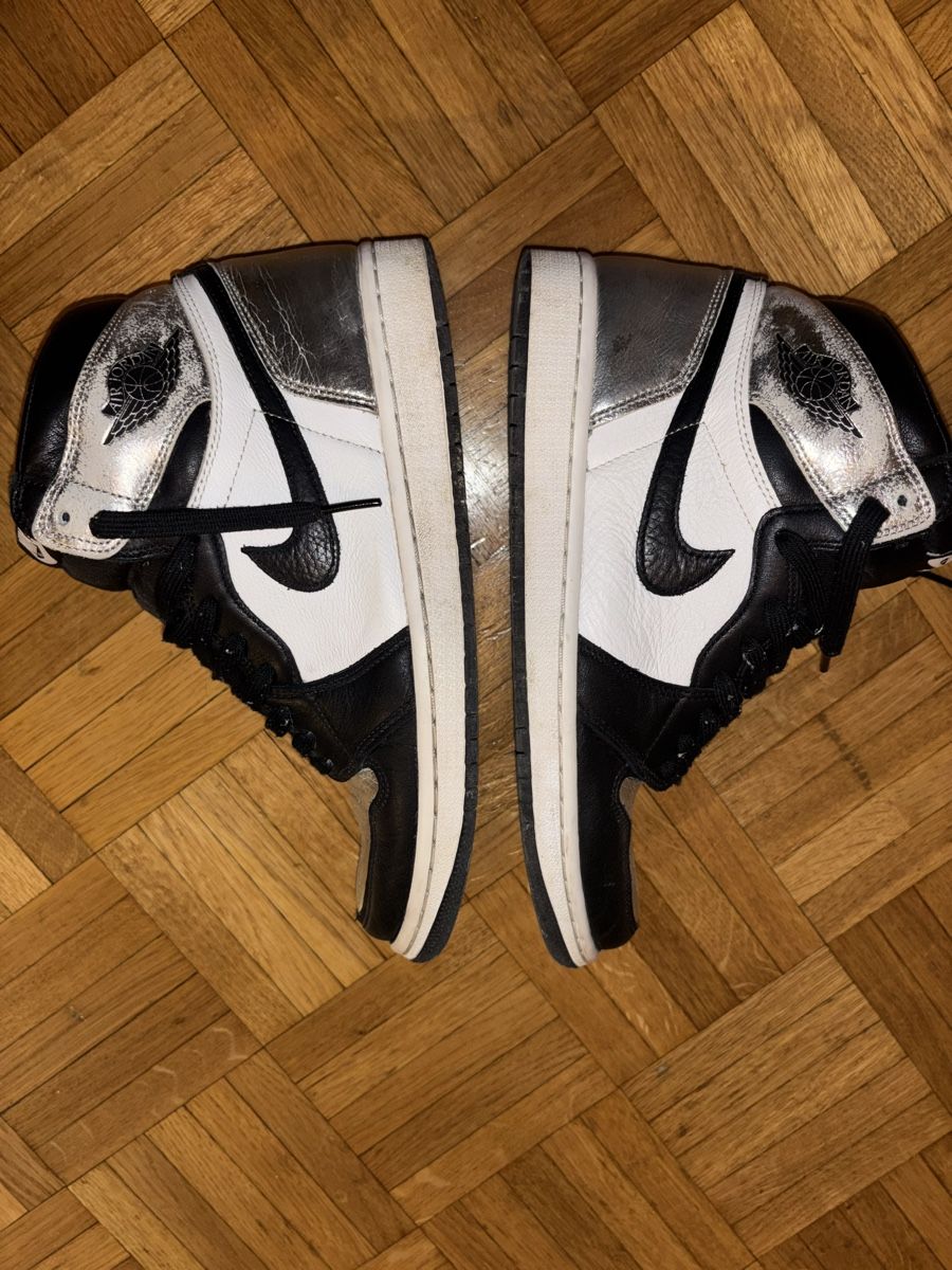 Jordan Scarpe da uomo: Baskets Jordan 1 noir argent  – Usato da Chêne-Bougeries venduto da sor_9rzp
