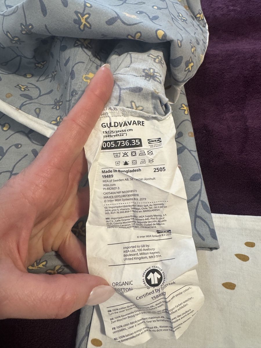 Biancheria da letto: Ikea Bettwäsche Set Blumenmuster grau beige – Nuovo (secondo la descrizione) da Altendorf venduto da Ro 2
