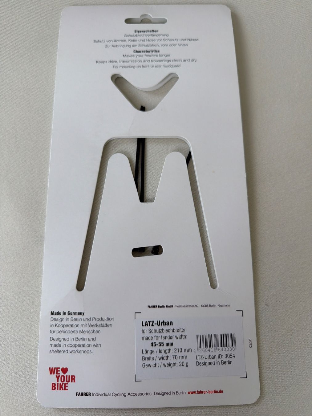 Ersatzteile: Schutzblech Verlängerung NEU – Neu und originalverpackt aus Uster von Rutschma 1