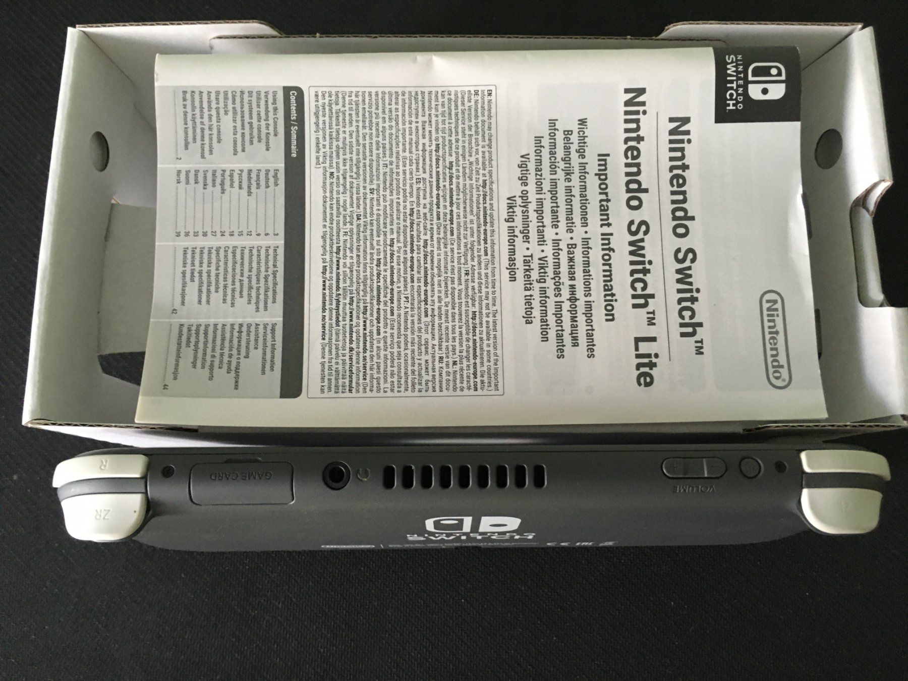 Nintendo Console: Nintendo Switch Lite Grau inkl. OVP – Usato da St.Gallen venduto da sjosjo 4