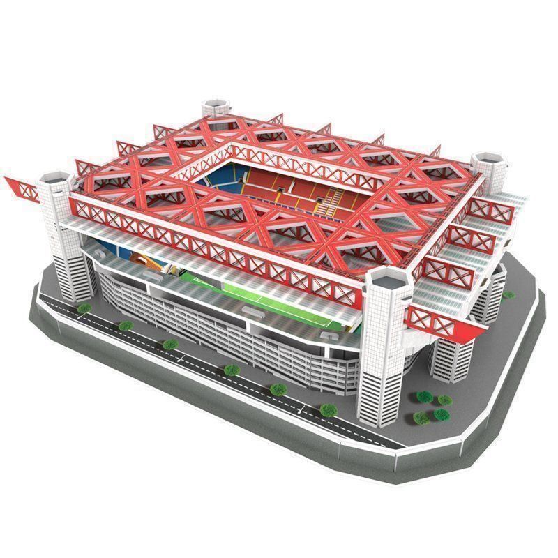 Puzzle: Milan & Inter San Siro Stadion 3D Puzzle – Nuovo e nell'imballaggio originale da Wil SG venduto da Football-Legends 2
