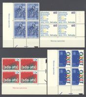 1995, Sonderpostmarken, Viererblöcke **