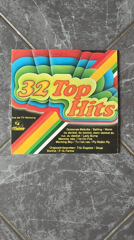 Dischi in vinile: 32 Top Hits Schallplatten  – Usato da Günsberg venduto da faric1999