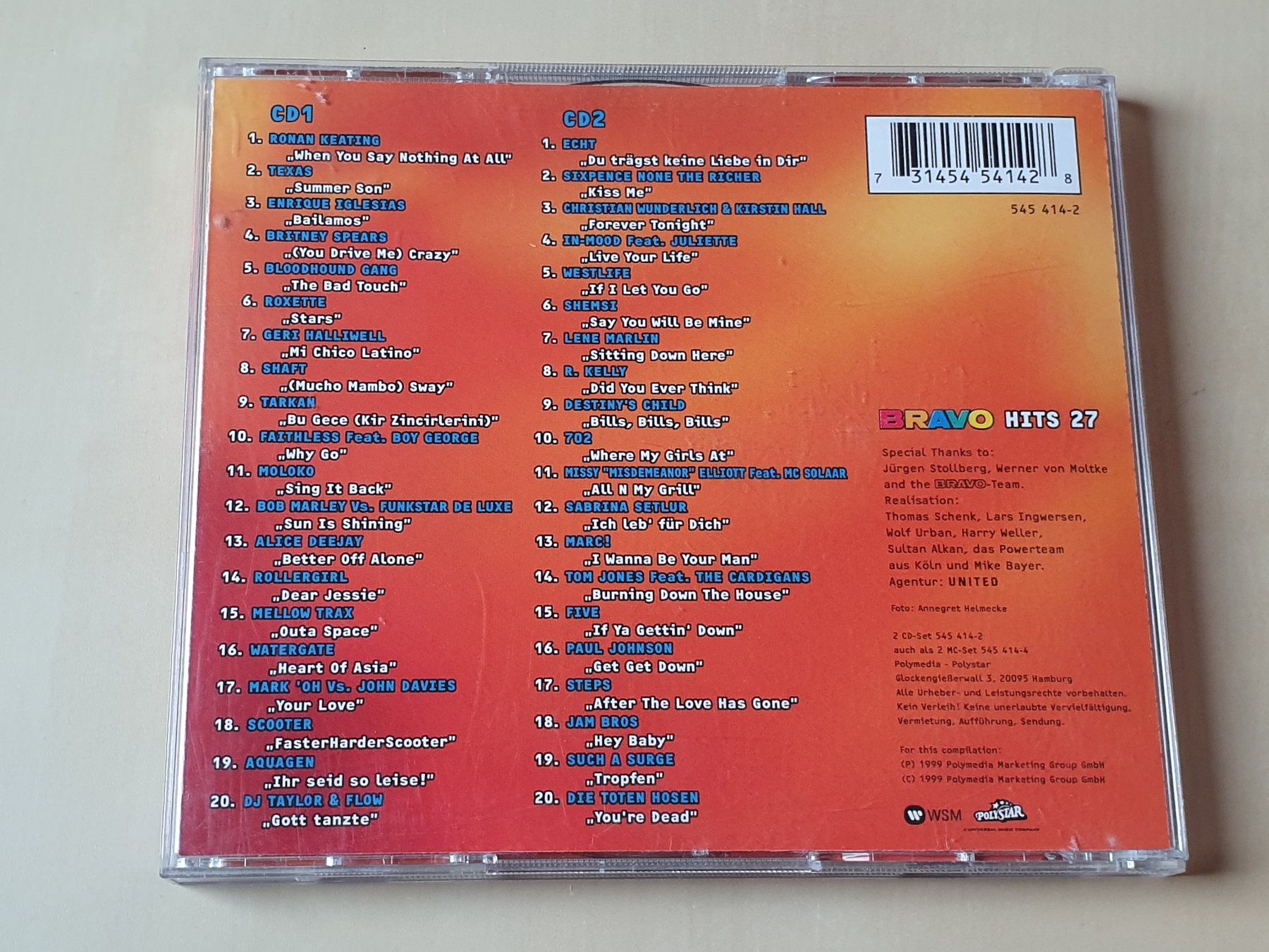 CDs: Bravo Hits 27 – D'occasion à Stansstad par collectorsshop 1