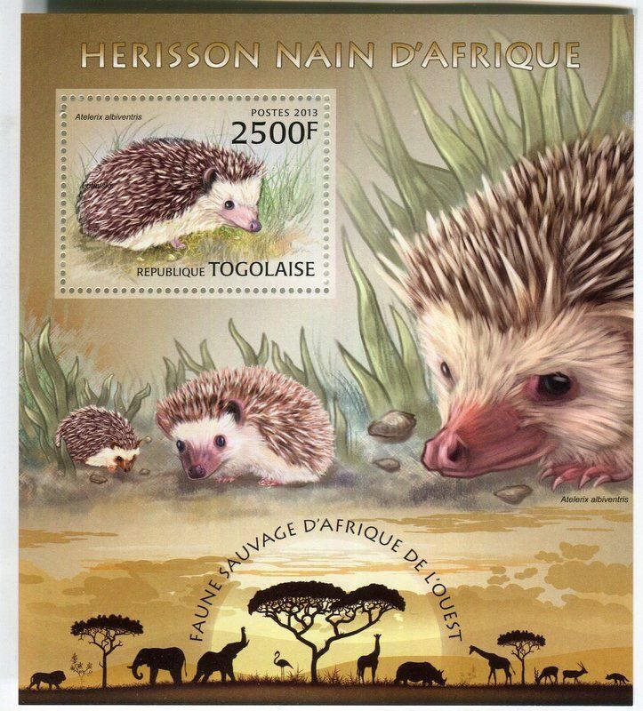 Tous les timbres: Block "Igel". Togo – Neuf avec emballage d'origine à Basel par Butsch5