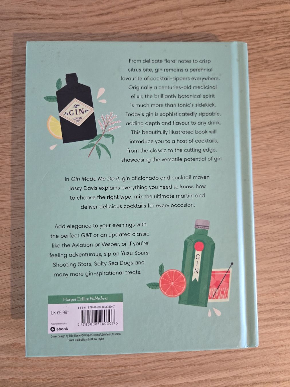 Libri: Cocktailbuch "Gin Made Me Do It" - Sommer Drinks! – Usato da Dübendorf venduto da Timulka 1