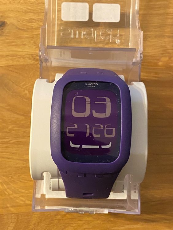 Swatch hotsell touch purple