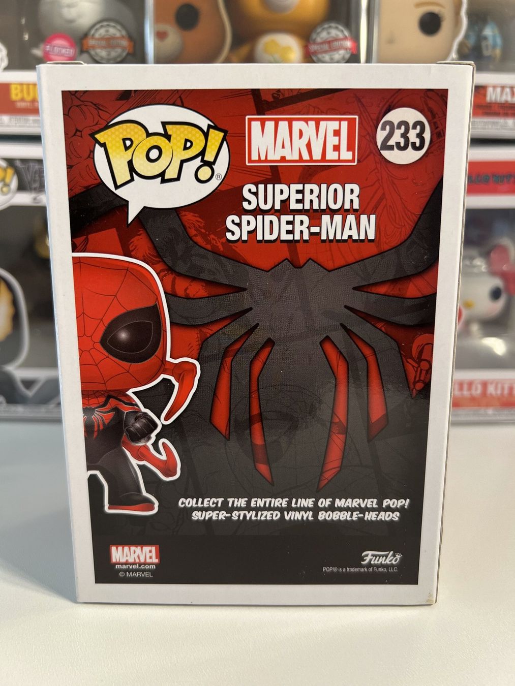 Funko Statuette: Funko POP! Marvel Spider-Man - Superior Spider-Man Limitée – Nuovo e nell'imballaggio originale da Le Mouret venduto da perfectbijou 2