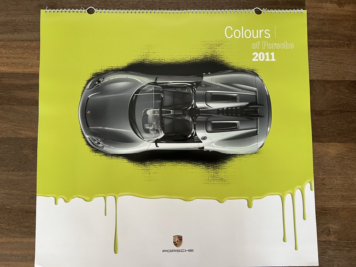 Porsche Kalender: 4 x Porsche Kalender 2008 2011 2012 2013 – Gebraucht aus Weesen von Elmax1 4
