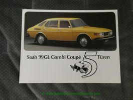 Saab 99 GL Combi Coupé 5 Türen 1976 deutsch