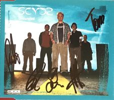 SCYCS Autogramm signiert CD-Cover 12x12cm