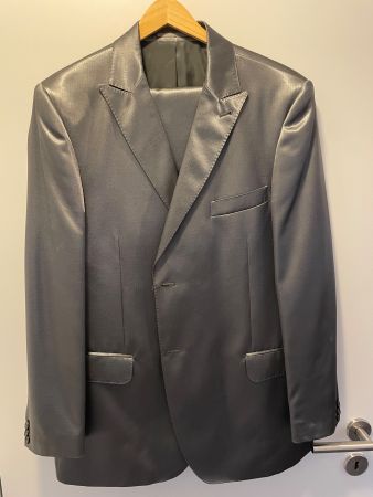 Bottega del Sarto Anzug, Grau, Gr. 54